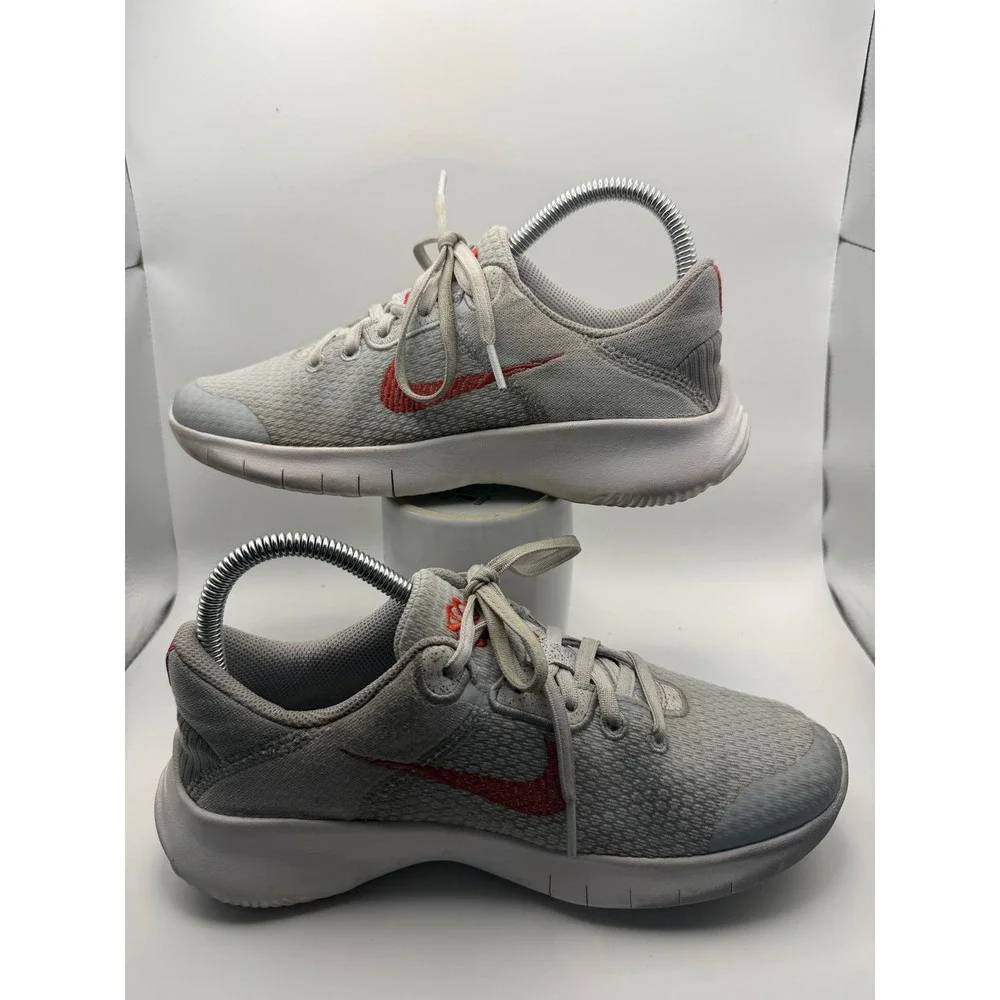Nike Flex Experience Run 11 Women 6.5 Grey Red Good DD9283-007 Running Shoes